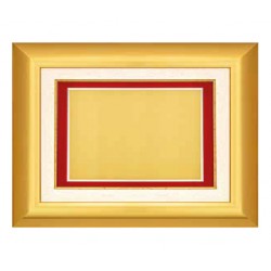 Cornice Stondata Dorata