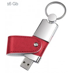 USB PELLE ROSSA 16GB